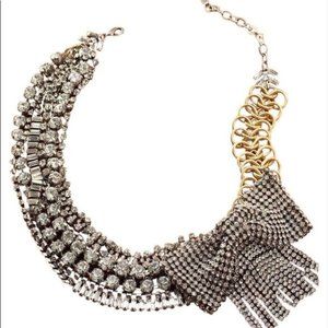 Stella & Dot Lady Boss Bow Statement Necklace